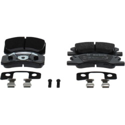 stabdžių trinkelių rinkinys, diskinis stabdys
                                BOSCH                                       