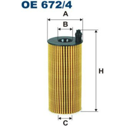 alyvos filtras
                                FILTRON                                                OE672/4, Nenurodytas ga