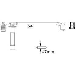 uždegimo laido komplektas
                                BOSCH                                0986356837, BOSCH, 0986356837