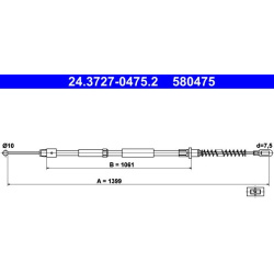 Trosas rankinio
                                ATE                                                24.3727-0475.2, ATE, 24372