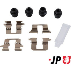 priedų komplektas, diskinių stabdžių trinkelės JP
                                JP GROUP                              