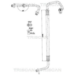 aukšto/žemo slėgio linija, oro kondicionavimas
                                TRISCAN                                    