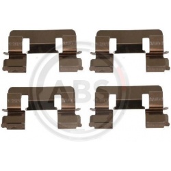 priedų komplektas, diskinių stabdžių trinkelės
                                A.B.S.                                   