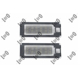 Valstybinio numerio apšvietimas LORO TUNING
                                ABAKUS                                          