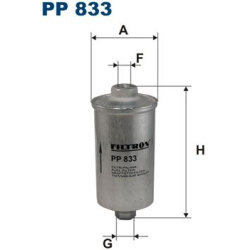 Kuro filtras
                                FILTRON                                                PP833, Nenurodytas gamint