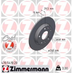 stabdžių diskas (1vnt) COAT Z
                                ZIMMERMANN                                                470