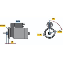 Starteris
                                BOSCH                                0001211221, BOSCH, 0001211221, auto detalė