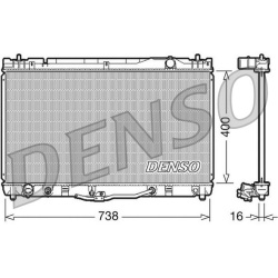 radiatorius, variklio aušinimas
                                DENSO                                                DRM5004