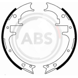 stabdžių trinkelių komplektas
A.B.S. 40581,