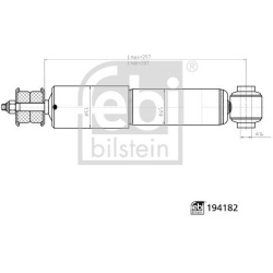 amortizatorius
                                FEBI BILSTEIN                                194182, FEBI BILSTEIN, 194182, au