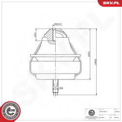 variklio montavimas
                                ESEN SKV                                                75SKV284, Nenurod