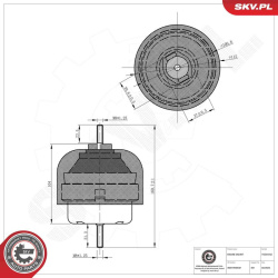 variklio montavimas
                                ESEN SKV                                                75SKV242, Nenurod