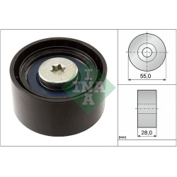 Įtempėjas diržo
                                INA                                                532055610, INA, 5320556