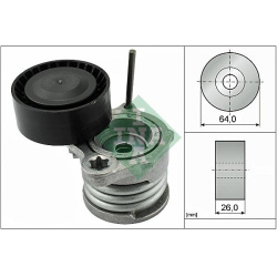 Įtempėjas diržo
                                INA                                                534033110, INA, 5340331