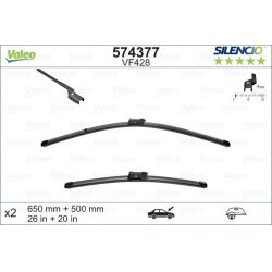 Valytuvai SILENCIO FLAT BLADE SET
                                VALEO                                                574377