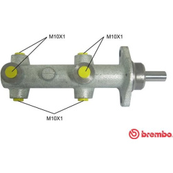 pagrindinis cilindras, stabdžiai ESSENTIAL LINE
                                BREMBO                                      