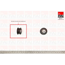 įtempiklio skriemulys, paskirstymo diržas
                                FAI AutoParts                                T930