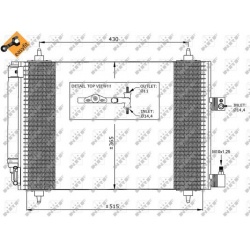 Kondensatorius, oro kondicionierius EASY FIT
                                NRF                                             