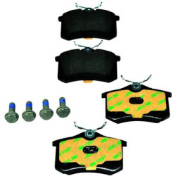 stabdžių trinkelių rinkinys, diskinis stabdys
                                HELLA                                       