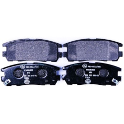 stabdžių trinkelių rinkinys, diskinis stabdys
                                HELLA                                       