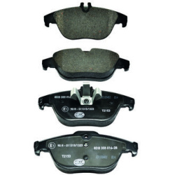 stabdžių trinkelių rinkinys, diskinis stabdys
                                HELLA                                       