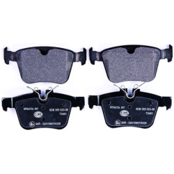 stabdžių trinkelių rinkinys, diskinis stabdys
                                HELLA                                8DB 355