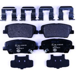 stabdžių trinkelių rinkinys, diskinis stabdys
                                HELLA                                       