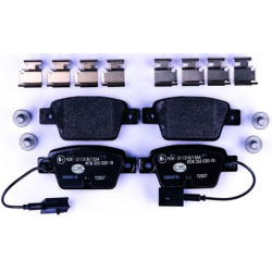 stabdžių trinkelių rinkinys, diskinis stabdys
                                HELLA                                       