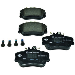 stabdžių trinkelių rinkinys, diskinis stabdys
                                HELLA                                       