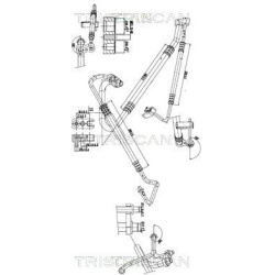 aukšto/žemo slėgio linija, oro kondicionavimas
                                TRISCAN                                    