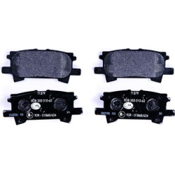 stabdžių trinkelių rinkinys, diskinis stabdys
                                HELLA                                       