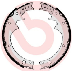 stabdžių trinkelių komplektas ESSENTIAL LINE
                                BREMBO                                       