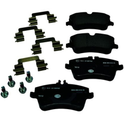 stabdžių trinkelių rinkinys, diskinis stabdys
                                HELLA                                       