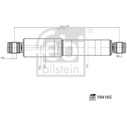 amortizatorius
                                FEBI BILSTEIN                                                194165, FEBI BILS