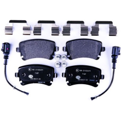 stabdžių trinkelių rinkinys, diskinis stabdys
                                HELLA                                       