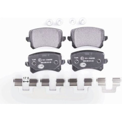 stabdžių trinkelių rinkinys, diskinis stabdys
                                HELLA                                       