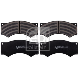 stabdžių trinkelių rinkinys, diskinis stabdys
                                FEBI BILSTEIN                               