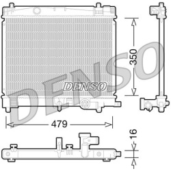 radiatorius, variklio aušinimas
                                DENSO                                                DRM5007