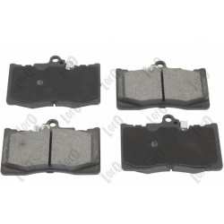 stabdžių trinkelių rinkinys, diskinis stabdys LORO
                                ABAKUS                                 