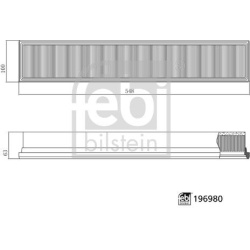 filtras, salono oras
                                FEBI BILSTEIN                                                196980, FEB