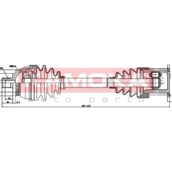 pusašis
                                KAMOKA                                                VW1138902, KAMOKA, VW1138902, 