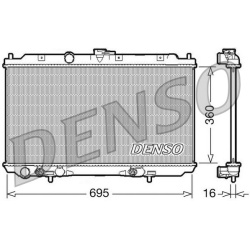 radiatorius, variklio aušinimas
                                DENSO                                                DRM4602
