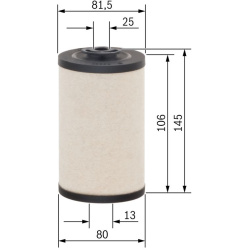 kuro filtras
                                BOSCH                                1457431326, BOSCH, 1457431326, auto detalė