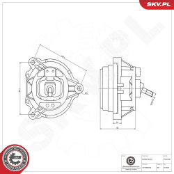 variklio montavimas
                                ESEN SKV                                75SKV086, Nenurodytas gamintojas,