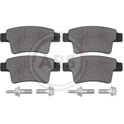 stabdžių trinkelių rinkinys, diskinis stabdys
                                A.B.S.                                      