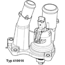 termostatas, aušinimo skystis
                                BorgWarner (Wahler)                                           
