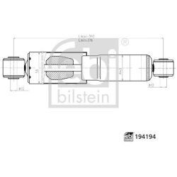 amortizatorius
                                FEBI BILSTEIN                                                194194, FEBI BILS