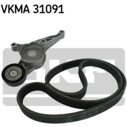 V formos rumbuotas diržas, komplektas
                                SKF                                VKMA 31091, SKF, VK