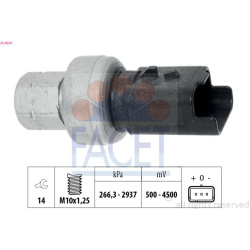 slėgio jungiklis, oro kondicionavimas OE Equivalent
                                FACET                                   