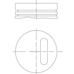 stūmoklis
                                MAHLE                                                021 01 00, MAHLE, 0210100, au